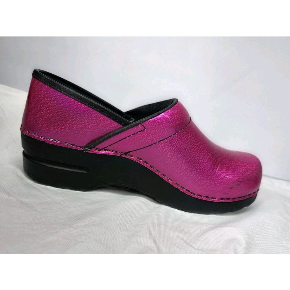 Sanita Original Danish Clogs Comfort Nursing Shoes Slip On Women EUR 39 Pink - Picture 4 of 12